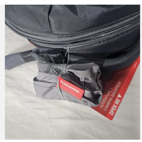 NEW! Manfrotto MB MA-A1-15 Adventure 1 Camera Backpack w/Rain Cover - Picture 9 of 14